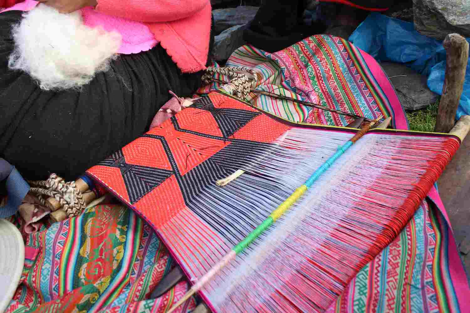 weaving on tundra